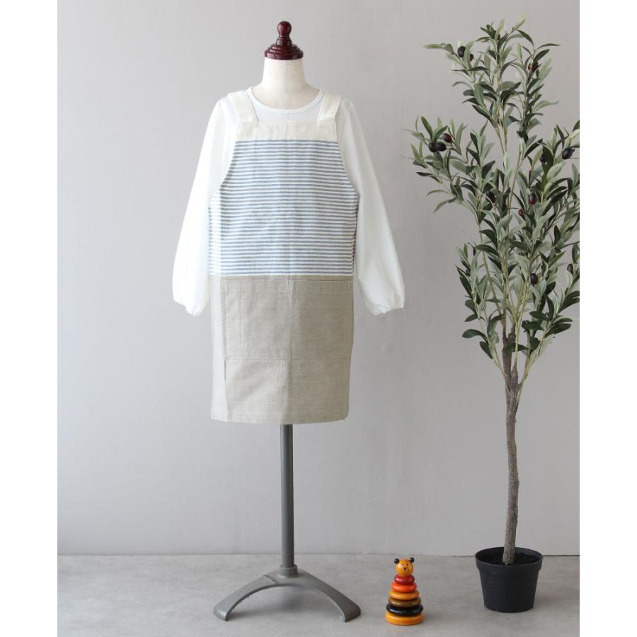 エプロン・三角巾 M_Style EDWIN 新作 エプロン 三角巾 セット 大人 中学生 160 170 クロス