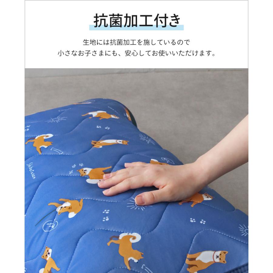 ひんやり枕カバー【約45×65cm】ネコ ドッグ 接触冷感 ピローパッド 夏