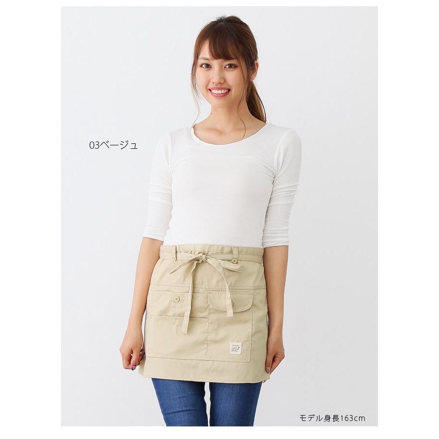 撥水 エプロン 撥水加工 ショート サロンエプロン ギャルソン 撥水 エプロン 撥水加工 ショート サロンエプロン ギャルソン
