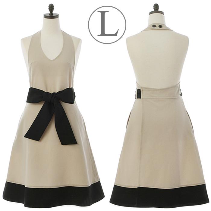 エプロンドレス ブランド エレガントベージュ ブラックローブエプロン Lサイズ Arb02 L フォーマル かわいい ワンピース アームボーテ 日本製 エプロンスタイル 通販 Yahoo ショッピング