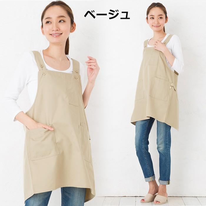 エプロン 撥水加工シンプルワーク ショート M-Lサイズ H型 nts01