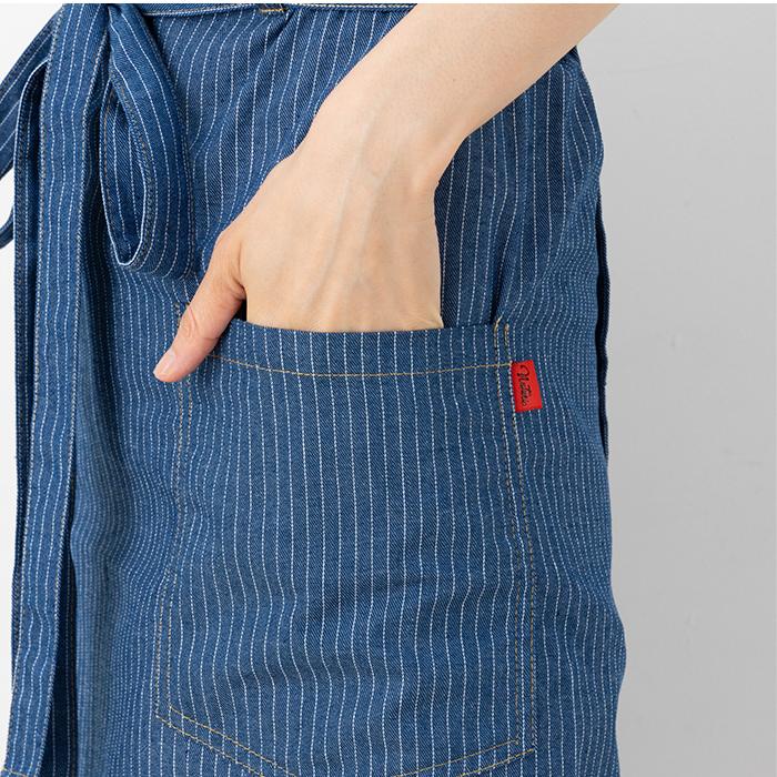 2024FW コムデギャルソンガール キルティングエプロン ネイビー