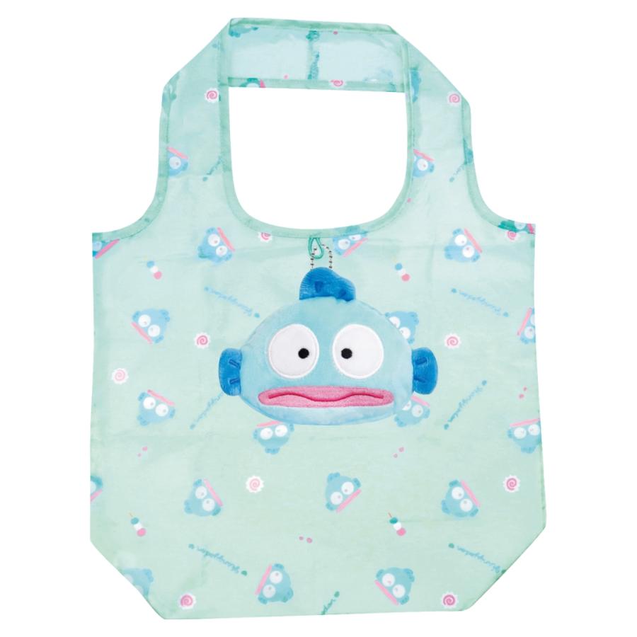 キャラクター マスコット付き エコバッグ 折り畳み 収納 外袋付き 大容量 コンパクト おしゃれ 可愛い サンリオ マスコットポーチ ボールチェーン | sanrio | 06