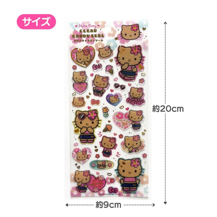 sanrio（サンリオ） キャラクター モノクロ 日焼け キラキラ 立体