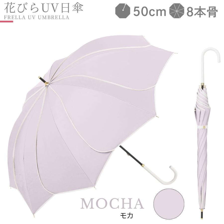 NaturalBasic 完全遮光100% レディース 花びら傘 フレラ 日傘 UPF50+ 