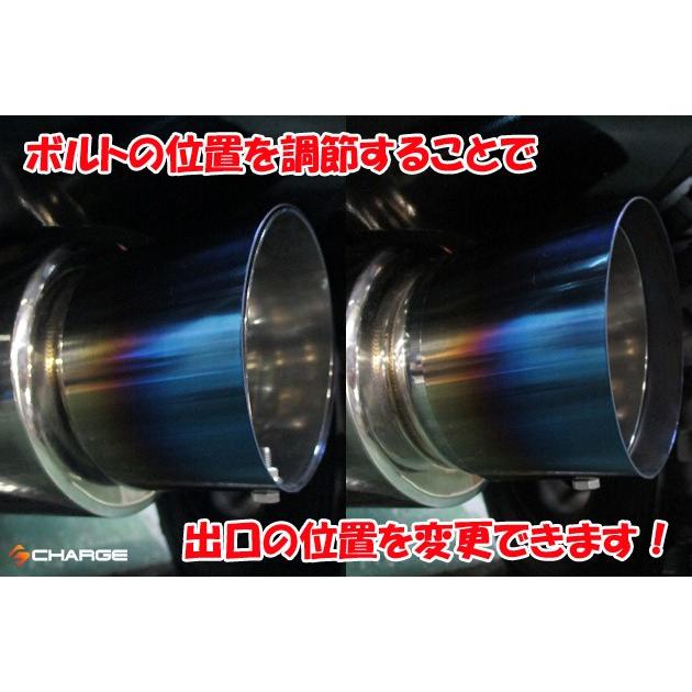 AR SPORTSオリジナル ジムニーJB23 砲弾マフラー チタン製テール AR SPORTSオリジナル ジムニーJB23 砲弾マフラー チタン製テール