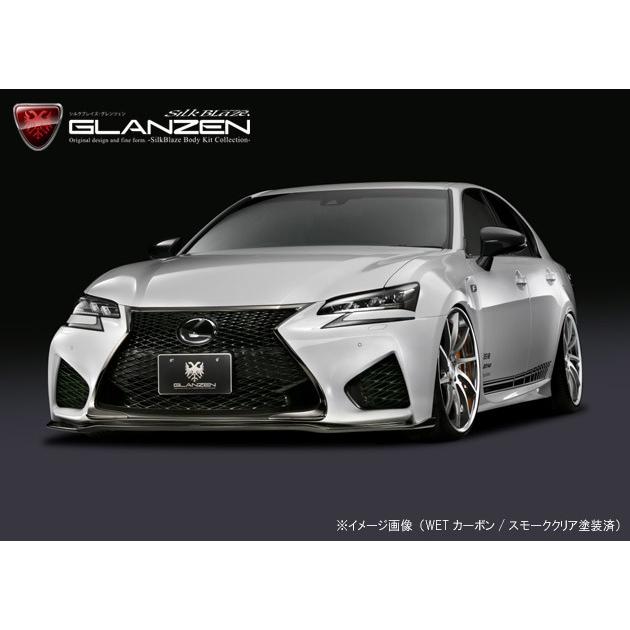ケースペック レクサス GS F フロントリップスポイラー WETカーボン