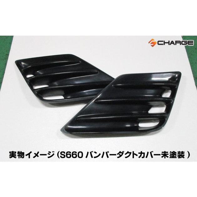 ケースペック ホンダ JW5 S660 バンパーダクトカバー 未塗装 リンクス