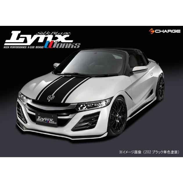 ケースペック ホンダ JW5 S660 バンパーダクトカバー 202ブラック単色