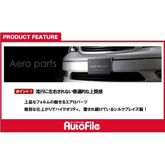 シルクブレイズ リアコーナーダクトパネル 塗装済/塗分塗装 30系