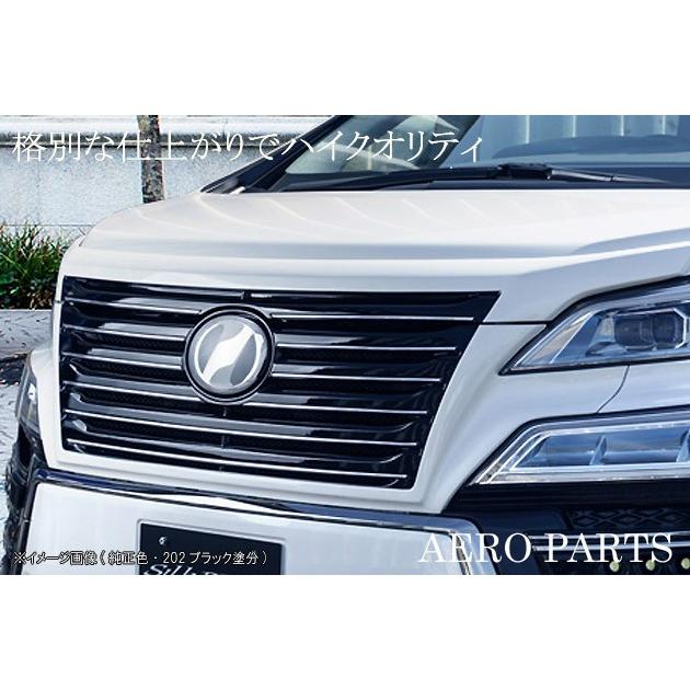 ケースペック 30系ヴェルファイア Z後期 フロントグリル フード