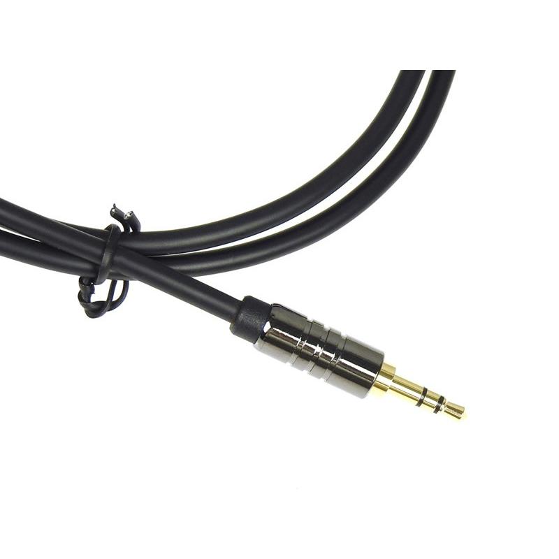 ANE ステレオミニプラグケーブル 無酸素銅 1m 金メッキ端子 高品質