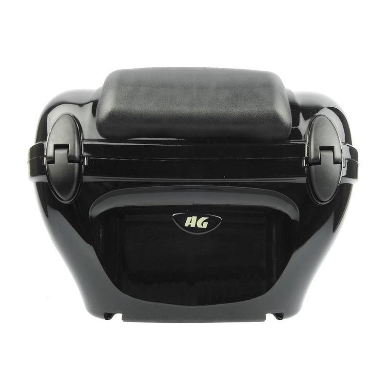 Ag 11リアボックス 容量22l ブラック ホワイト シルバー 背もたれ付 オシャレなデザイン高品質で頑丈 バイク 汎用 Ag 11s3 Aps Shop 通販 Yahoo ショッピング