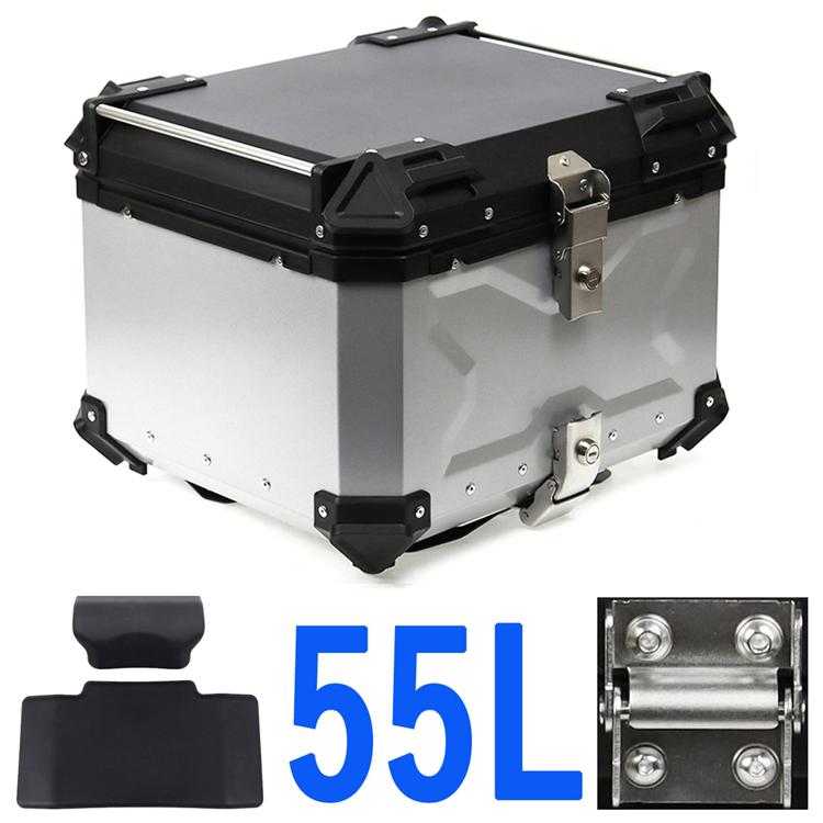 GXB-55 リアボックス 容量55L オシャレなデザイン アルミ合金製 GXB-55 リアボックス 容量55L オシャレなデザイン アルミ合金製