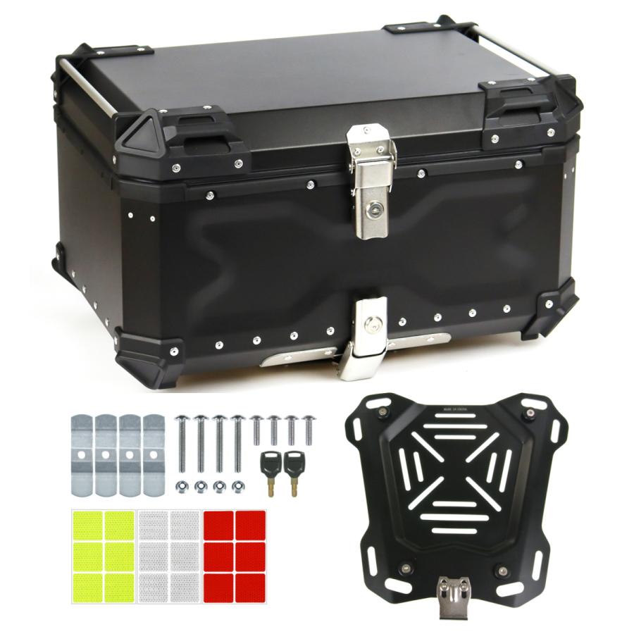 GXB-65 [Newハイグレード] ステンレスヒンジ リアボックス 容量65L