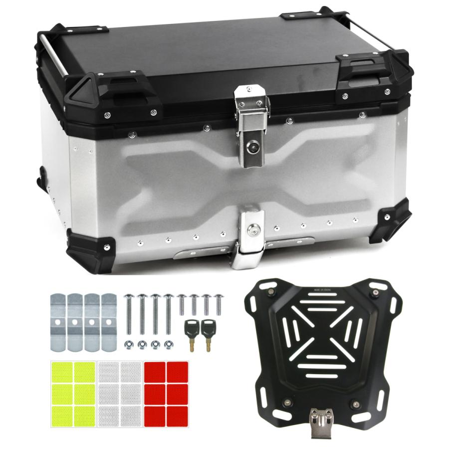 GXB-65 [Newハイグレード] ステンレスヒンジ リアボックス 容量65L