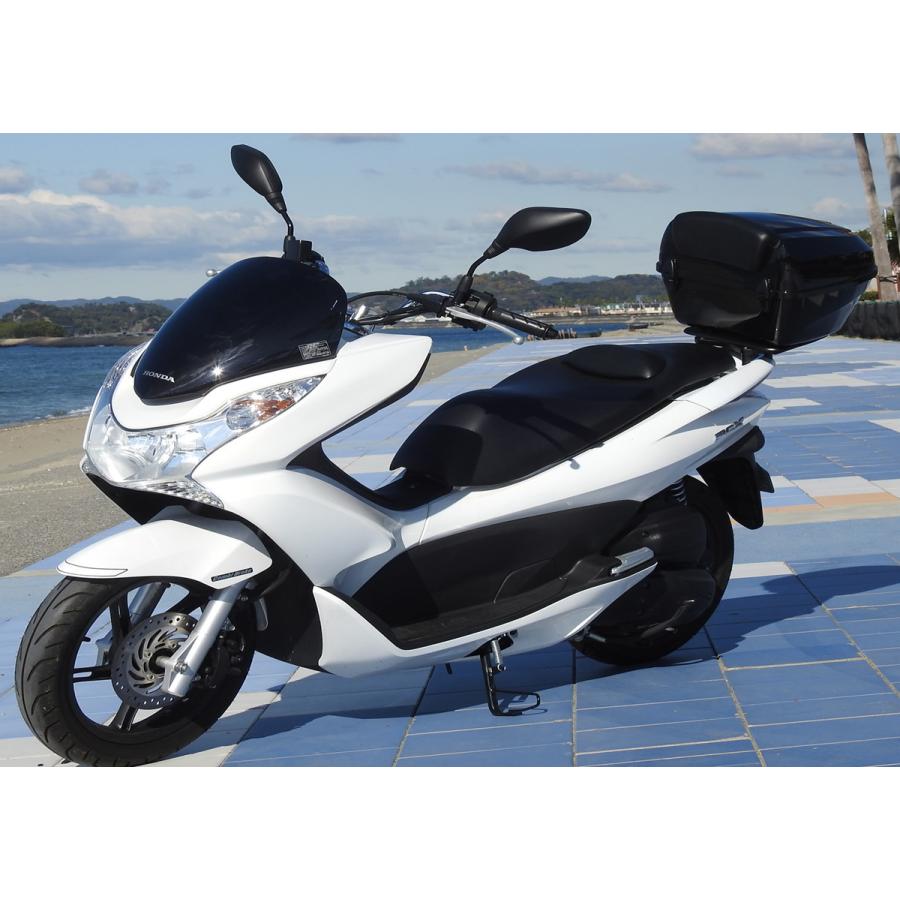 PCX専用。 ボックス&キャリア セット 容量27L 取付簡単 リアボックス