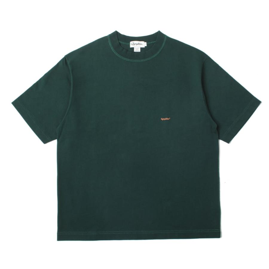 ジムフレックス　ダークグリーン クルーネック Tシャツ ジムフレックス Gymphlex クルーネック 半袖 ビッグ Tシャツ