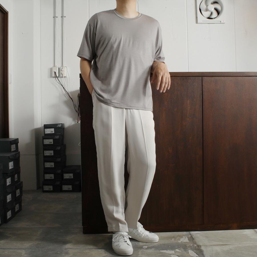 CAPERTICA カペルチカ ウールTシャツ Super120s ウオッシャブルウール 