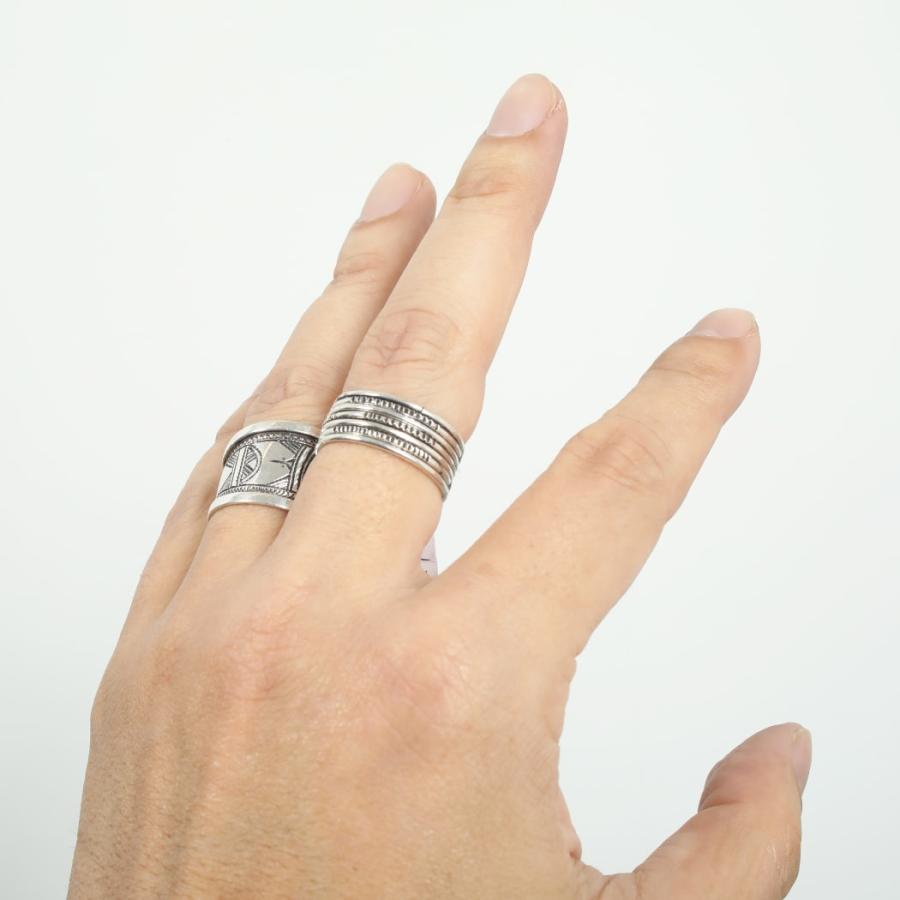 トゥアレグ シルバー ジュエリー TOUAREG SILVER JEWELRY 7連 トゥアレグ シルバー ジュエリー TOUAREG SILVER JEWELRY 7連