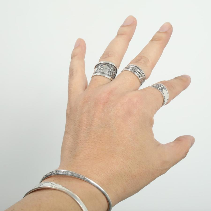 トゥアレグ シルバー ジュエリー TOUAREG SILVER JEWELRY 7連 トゥアレグ シルバー ジュエリー TOUAREG SILVER JEWELRY 7連