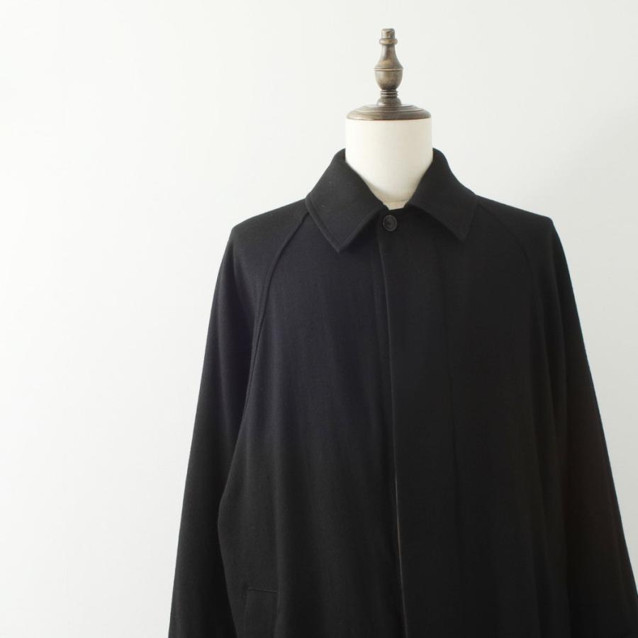 marka（マーカ） ウールサージ ワッシャータンブラー ラグランスリーブ