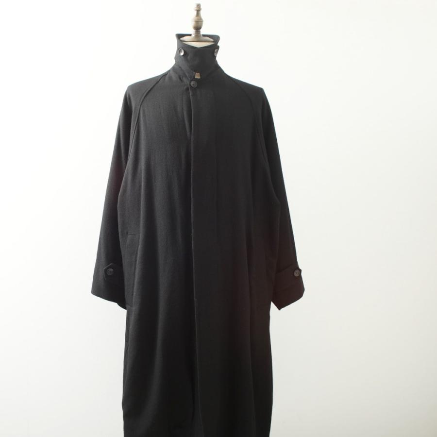 marka（マーカ） ウールサージ ワッシャータンブラー ラグランスリーブ