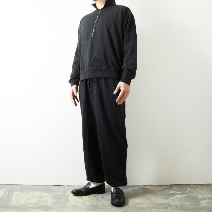 marka マーカ オーガニックコットンインレイ ハーフジップ HALF ZIP 