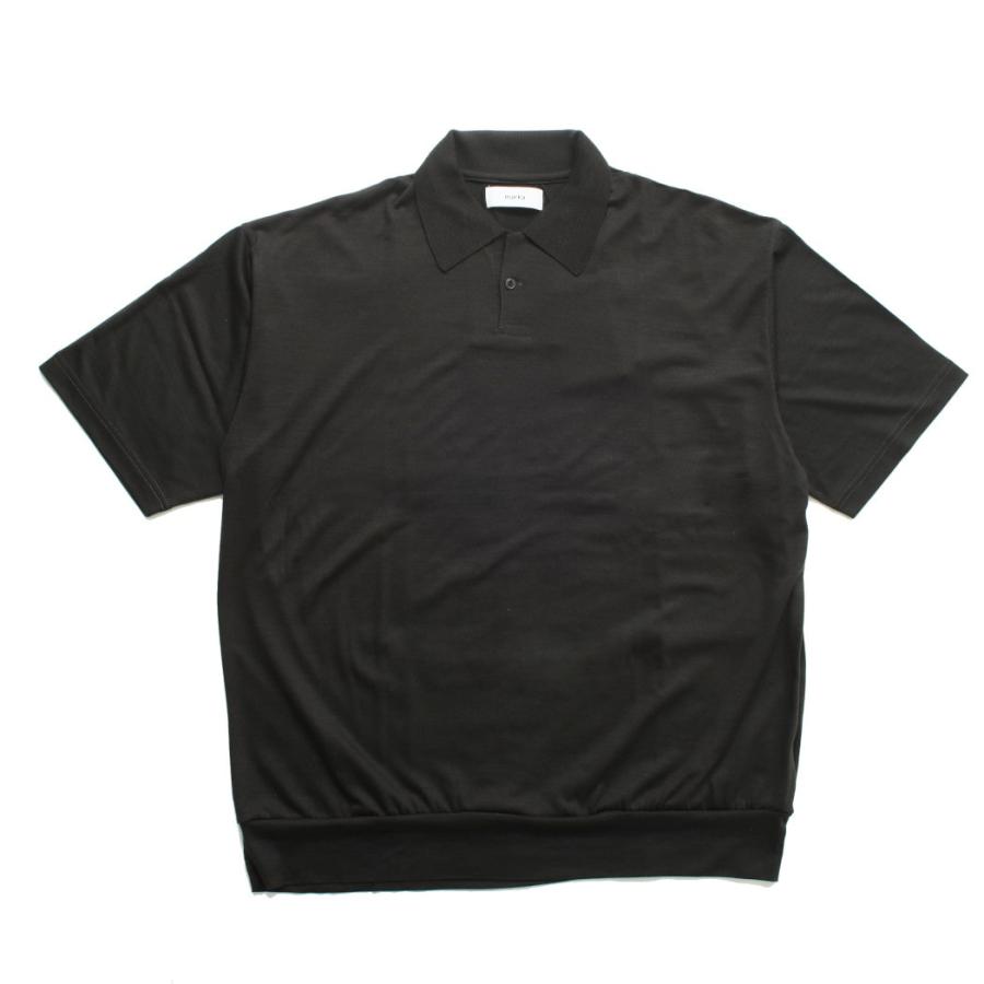 美品 marka 1B POLO WOOL WASHABLE ポロ サイズ2 marka（マーカ） ポロシャツ ウォッシャブルウール 天竺 ブラウン