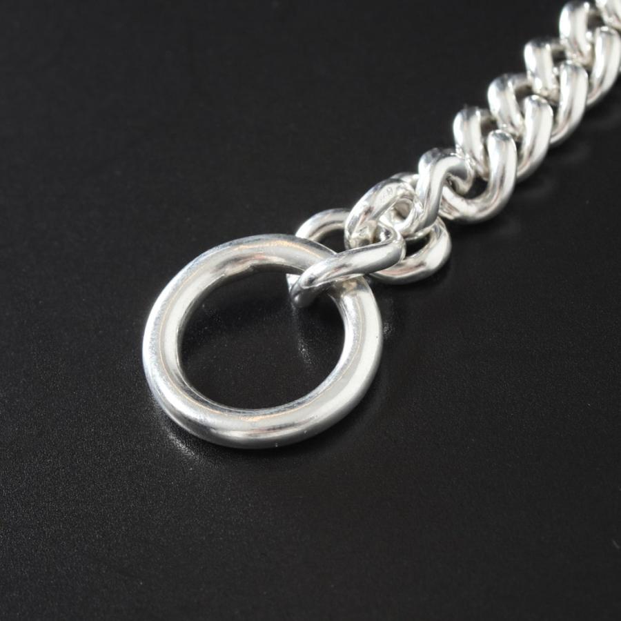 INTERIM インテリム タスコ シルバー ブラス サークル チェーン ブレスレット TAXCO SILVER and BRASS CIRCLE BRACELET シルバー_3