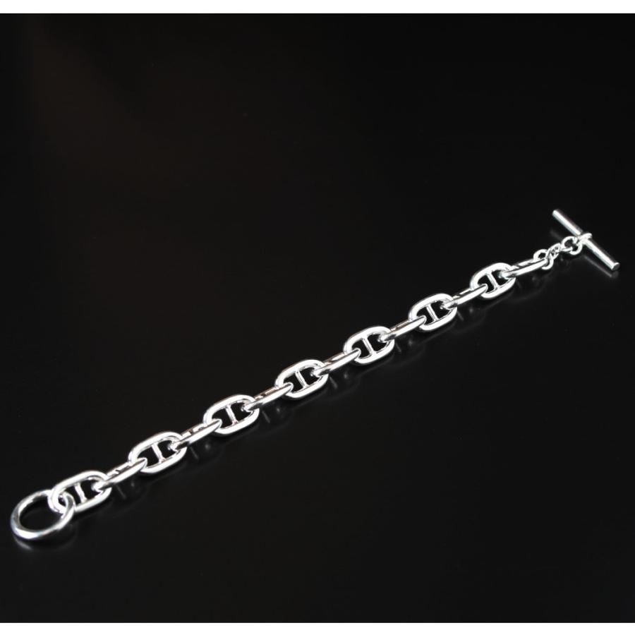 INTERIM インテリム アンカー チェーン Tバー ブレスレット イタリアン シルバー925 グランド ANCHOR CHAIN T-BAR BRACELET SILVER925 GRAND シルバーの画像