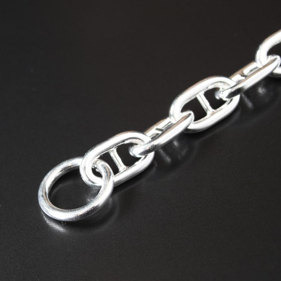 INTERIM インテリム アンカー チェーン Tバー ブレスレット イタリアン シルバー925 グランド ANCHOR CHAIN T-BAR BRACELET SILVER925 GRAND シルバーの画像