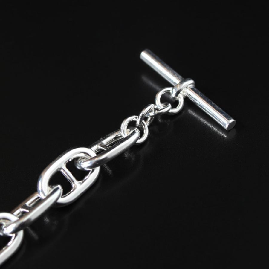 INTERIM インテリム アンカー チェーン Tバー ブレスレット イタリアン シルバー925 グランド ANCHOR CHAIN T-BAR BRACELET SILVER925 GRAND シルバーの画像