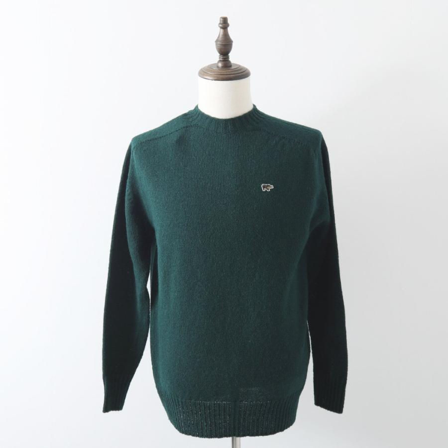 Scye (サイ） シェットランド クルーネック ニット SCYE BASICS] Shetland Wool Crew Neck Sweater サイ シェットランド