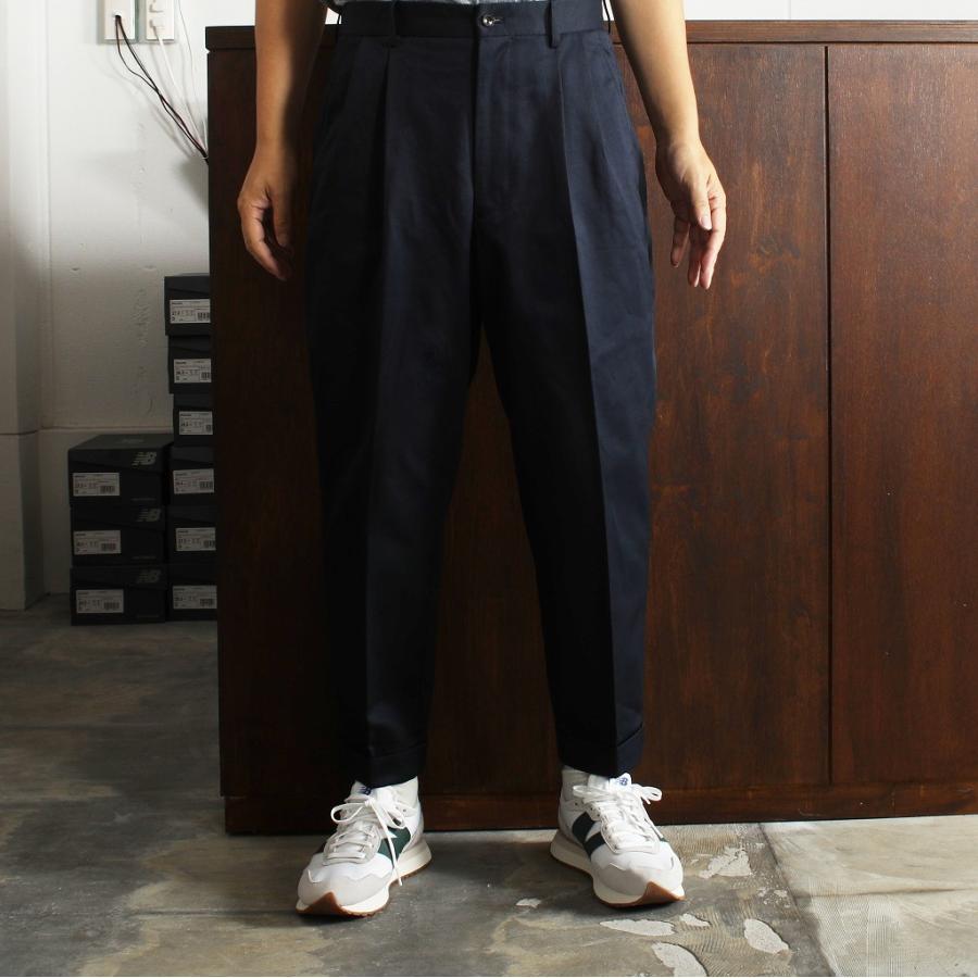 SCYE BASICS サイ ベーシックス サンホアキン綿 2プリーツ