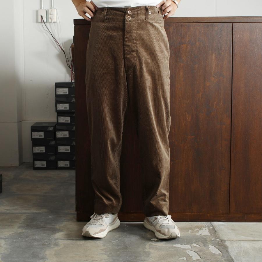 Scye SCYE サイ ハイバック コーデュロイパンツ ブラウン Cotton 