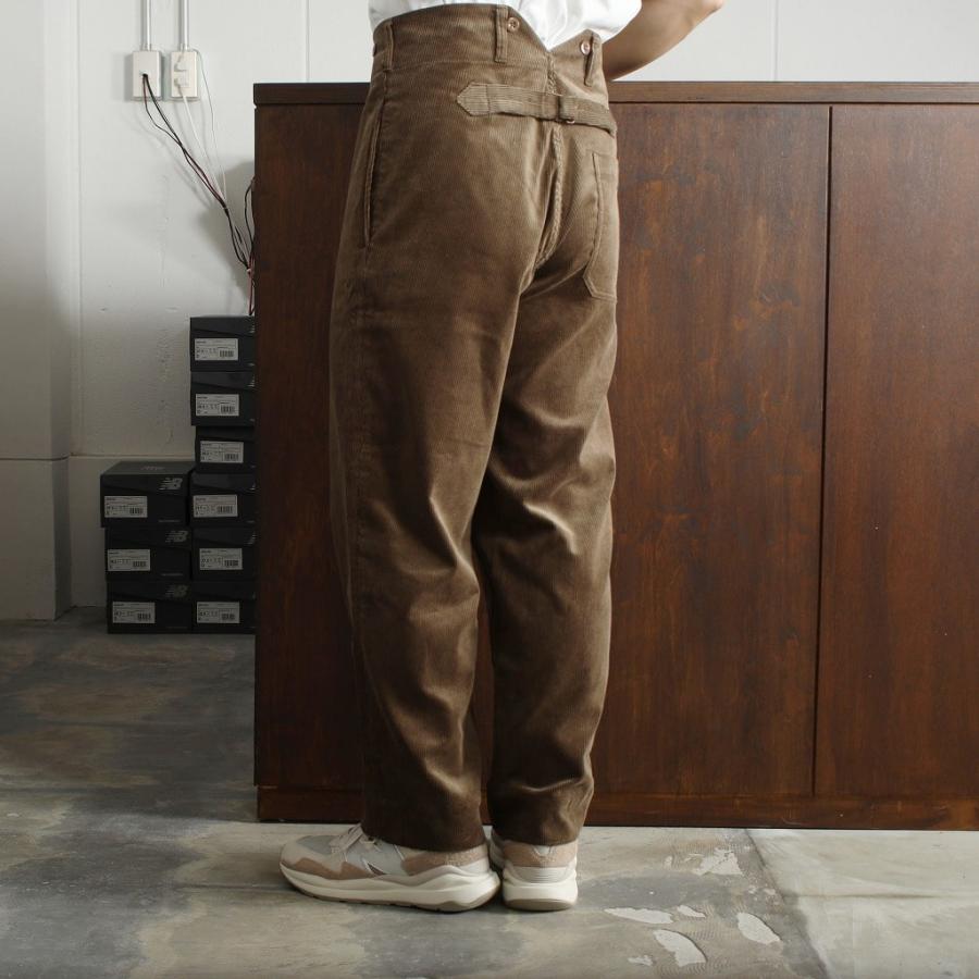 Scye（サイ） ハイバック コーデュロイパンツ ブラウン Cotton 