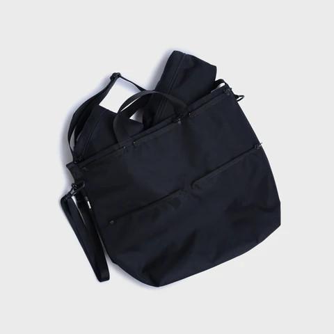 ファーデン FADEN カオスグリッドショルダー バッグ Chaos grid shoulder bag 「006_Greenwood」ブラック_2