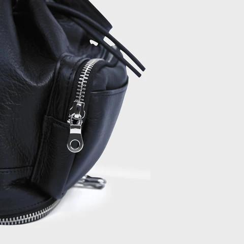 FADEN ファーデン Leather High Spec Kinchaku Bag FADEN ファーデン Leather High Spec Kinchaku Bag
