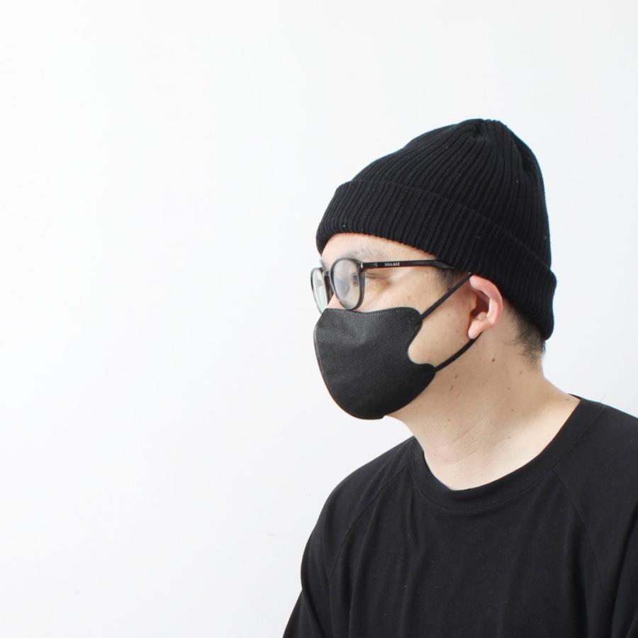 a people to collect コットン リブ ニット帽 ニットキャップ 高さ21