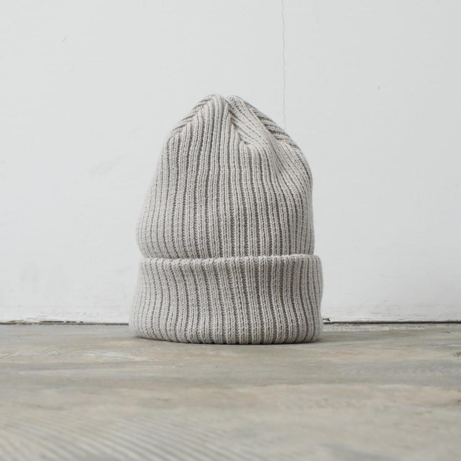 a people to collect コットン リブ ニット帽 ワッチキャップ 21cm