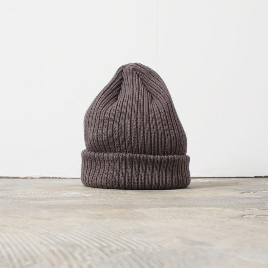 a people to collect コットン リブ ニット帽 ワッチキャップ 21cm