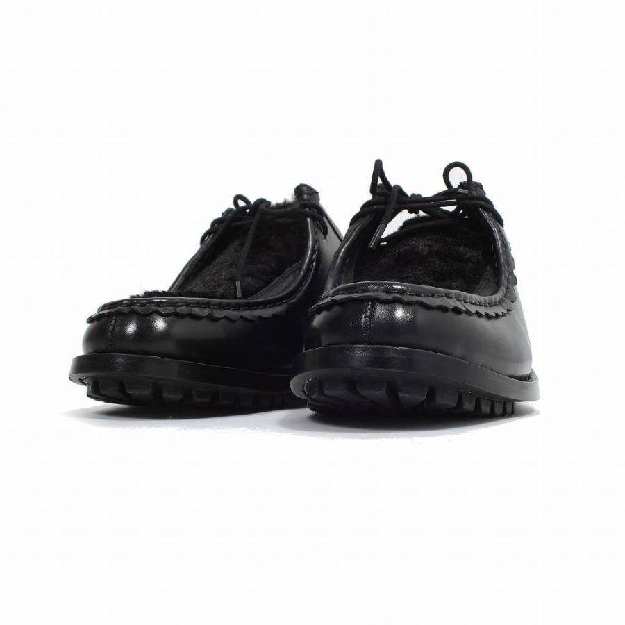 Milton Keynes ミルトンキーンズ ファーレザーチロリアンシューズ