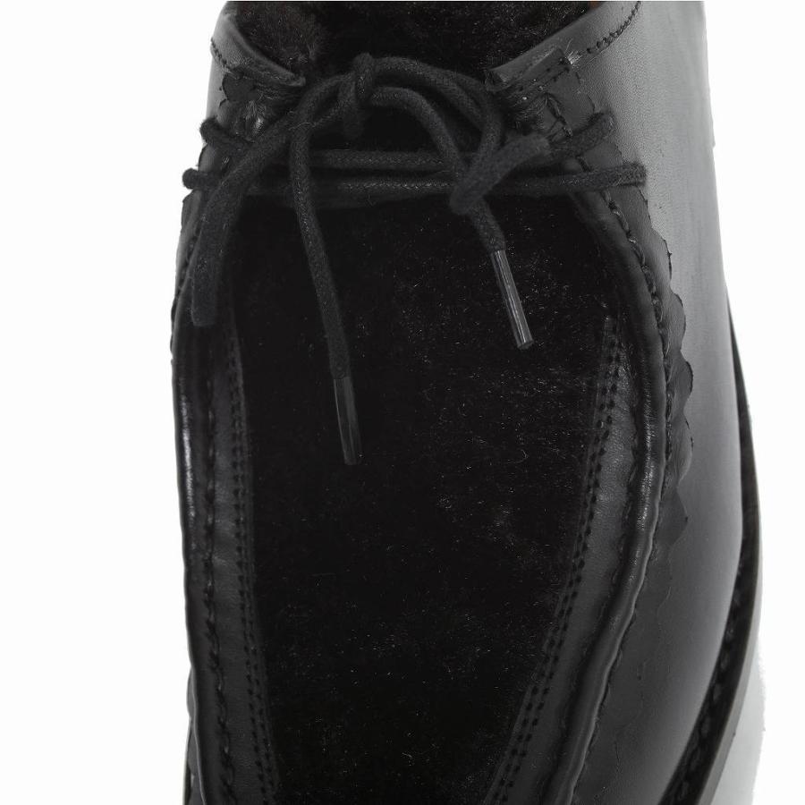 Milton Keynes ミルトンキーンズ ファーレザーチロリアンシューズ