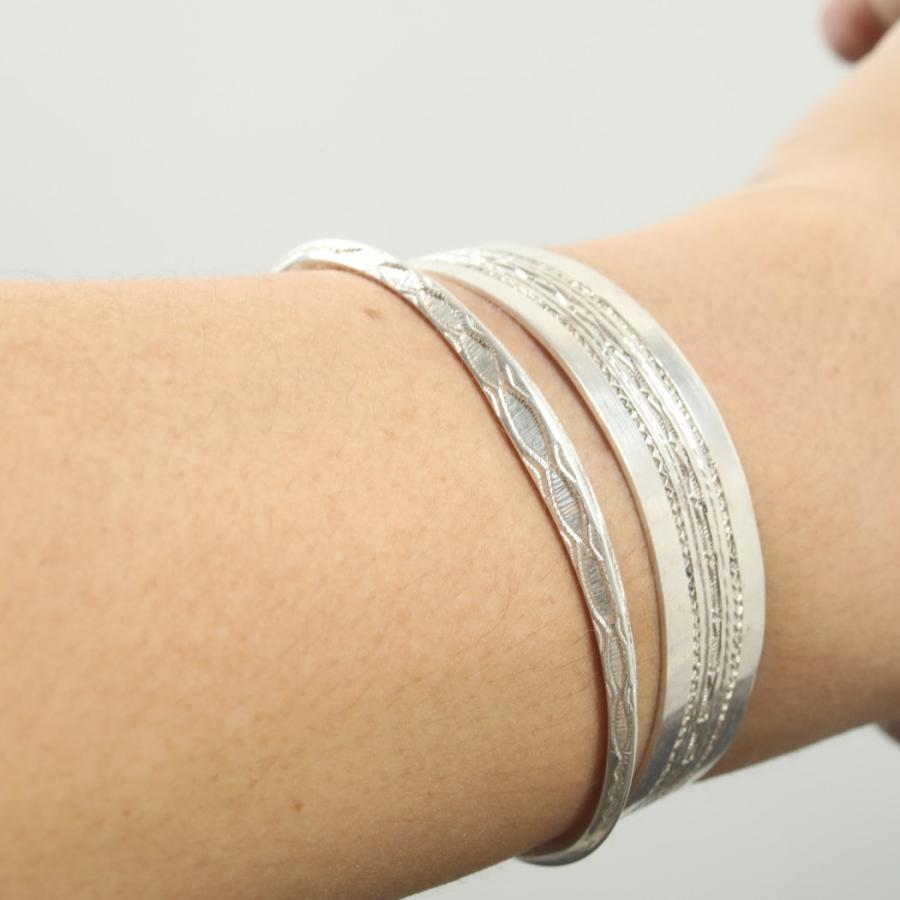 TOUAREG SILVER JEWELRY トゥアレグ シルバー ジュエリー POURE BANGLE 