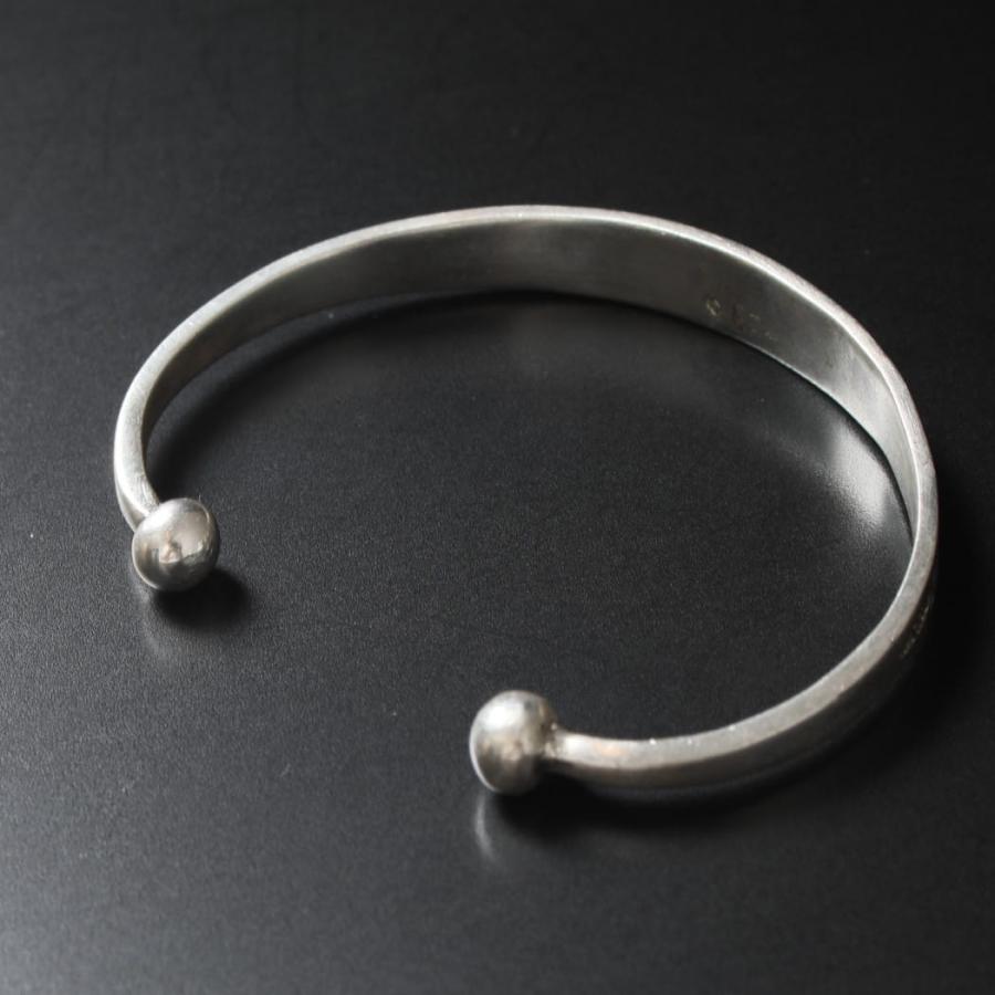 TOUAREG SILVER JEWELRY トゥアレグ シルバー ジュエリー POURE SILVER BANGLE 0.8ｃｍ幅 シルバーバングル シルバーの画像