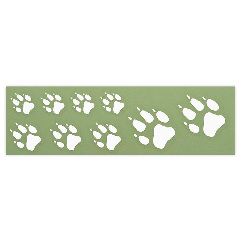 東洋マーク　アニマルステッカー　足跡　極小　９枚入り　2964 | TOYO TIRES