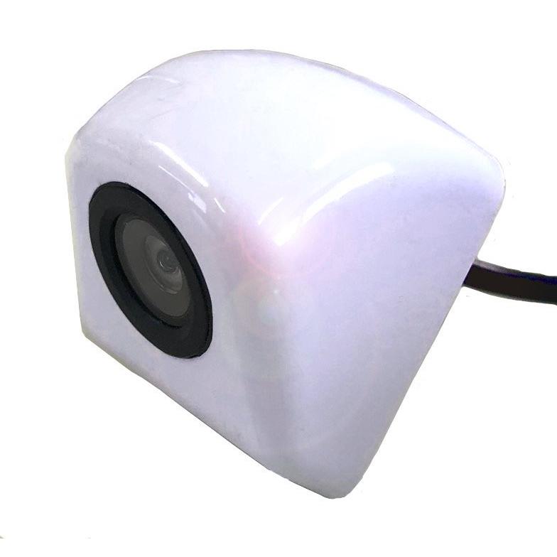 CCDバックカメラ ボルト取り付けタイプ ホワイト コンパクトサイズ 防塵 防水 ABC-101W | アークヒル