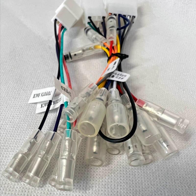 ★バルク品 【4点セット】トヨタ車用　10P/6P　フィラーパネル＆配線コードキット＆アンテナ変換コード　BF-101T4B | アークヒル | 03