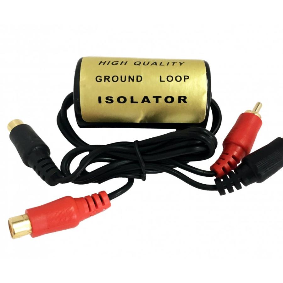 カーオーディオ ＲＣＡラインのノイズの除去に グランドループアイソレーター Catch Hunter GL-201 | アークヒル | 01